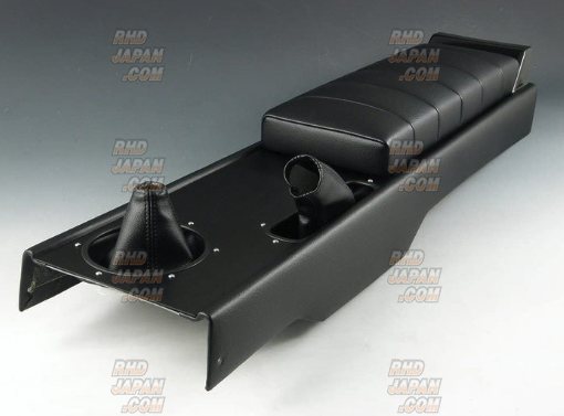 Zoom Engineering Traditional Style Console Assembly All Black Genuine Leather - Roadster NA6CE NA8C M/T